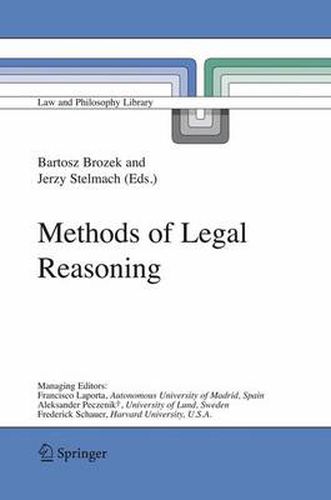 Cover image for Methods of Legal Reasoning