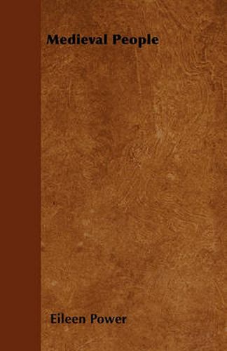 Cover image for Medieval People