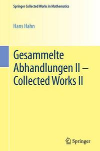 Cover image for Gesammelte Abhandlungen II - Collected Works II