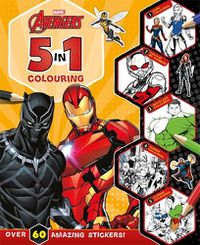 Cover image for Marvel Avengers: 5 in 1 Colouring