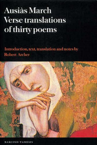 Cover image for Ausias March: Verse Translations of Thirty Poems