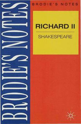 Cover image for Shakespeare: Richard II