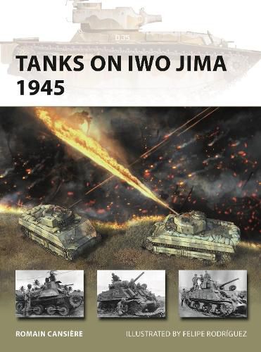 Cover image for Tanks on Iwo Jima 1945