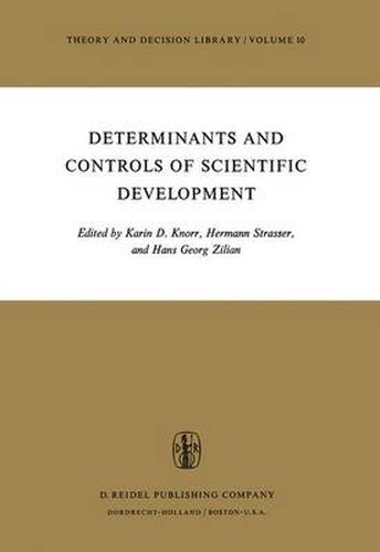 Cover image for Determinants and Controls of Scientific Development