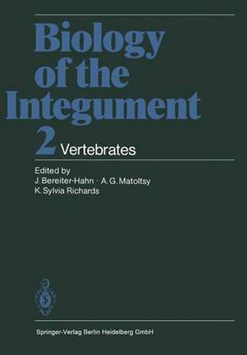 Cover image for Biology of the Integument: 2 Vertebrates