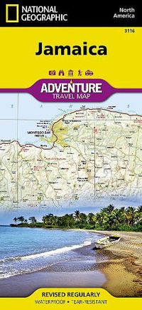 Cover image for Jamaica: Travel Maps International Adventure Map