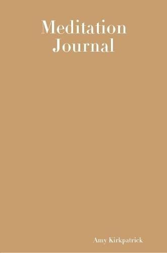 Cover image for Meditation Journal