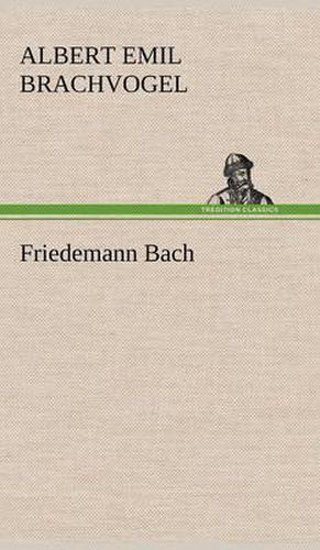 Cover image for Friedemann Bach