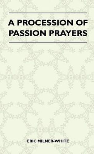 Cover image for A Procession Of Passion Prayers