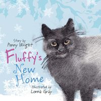 Cover image for Fluffy's New Home: A funny and heartwarming true story about a stray cat