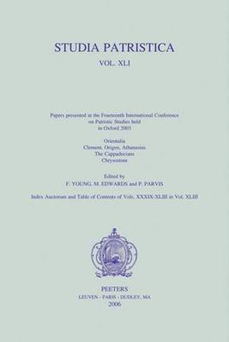 Cover image for Orientalia, Clement, Origen, Athanasius, The Cappadocians, Chrysostom