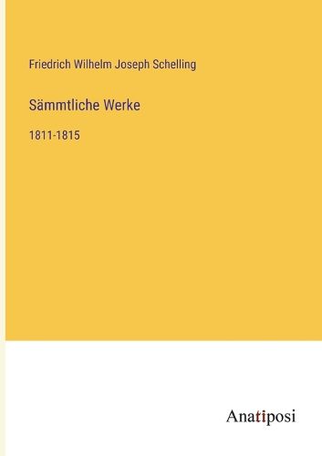 Cover image for Saemmtliche Werke