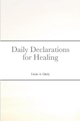 Cover image for Daily Declarations for Healing