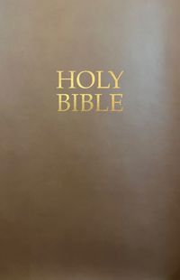 Cover image for Kjver Gift and Award Holy Bible, Deluxe Edition, Coffee Ultrasoft