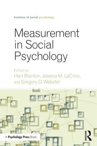 Cover image for Measurement in Social Psychology