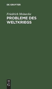 Cover image for Probleme Des Weltkriegs: Aufsatze