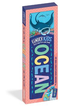 Cover image for Fandex Kids: Ocean: Facts That Fit in Your Hand: 49 Sea Creatures Inside!