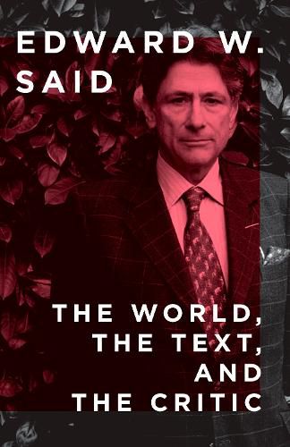 Cover image for The World, the Text, and the Critic