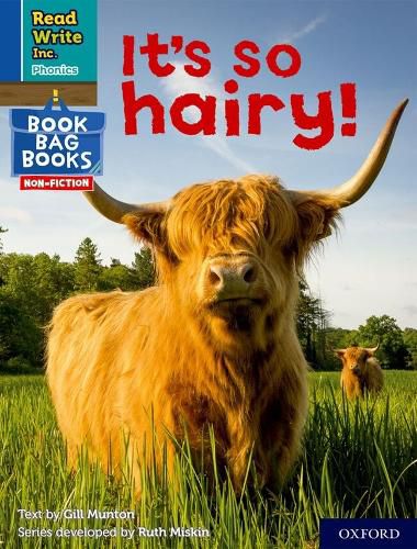 Cover image for Read Write Inc. Phonics: It's so hairy! (Blue Set 6 NF Book Bag Book 3)