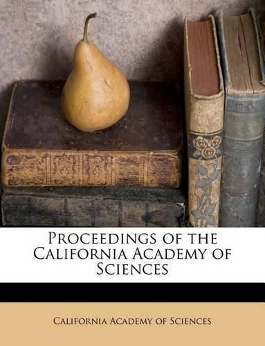 Cover image for Proceedings of the California Academy of Sciences