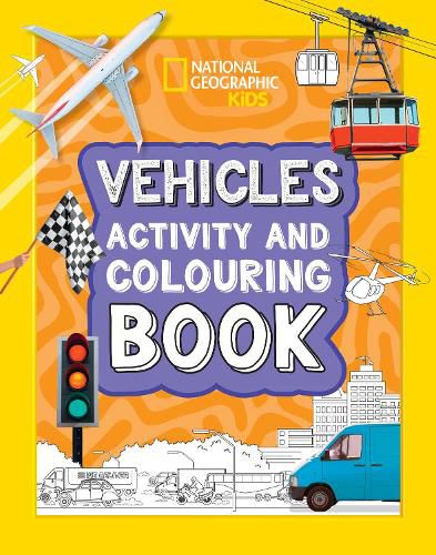 Cover image for Vehicles Activity and Colouring Book