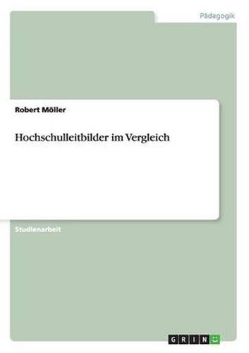 Cover image for Hochschulleitbilder im Vergleich