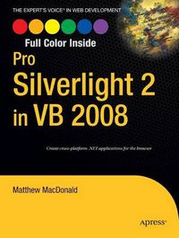 Cover image for Pro Silverlight 2 in VB 2008