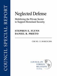 Cover image for Neglected Defense: Mobilizing the Private Sector to Support Homeland Security