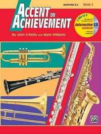 Cover image for Accent On Achievement, Book 2 (Baritone BC)