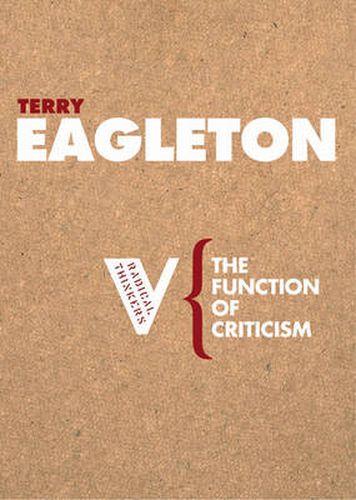 Cover image for The Function of Criticism: From the Spectator to Post-Structuralism