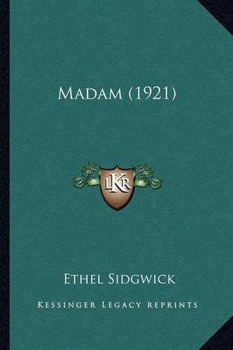 Cover image for Madam (1921)