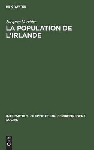 Cover image for La population de l'Irlande