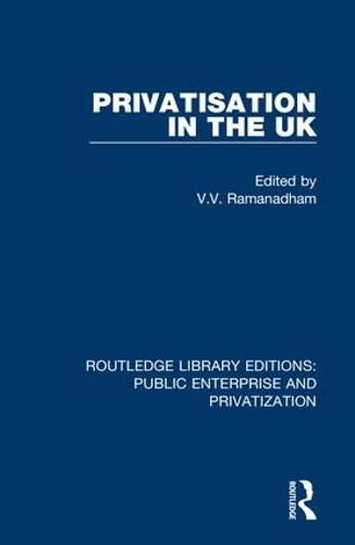 Cover image for Privatisation in the UK