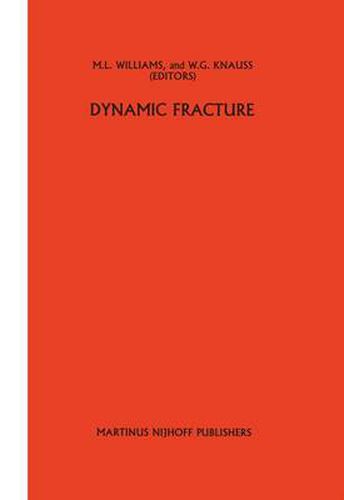 Cover image for Dynamic fracture