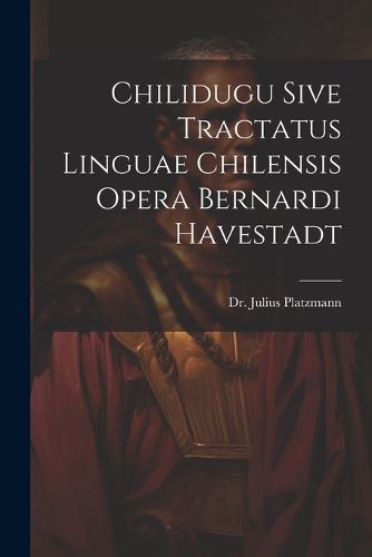 Chilidugu Sive Tractatus Linguae Chilensis Opera Bernardi Havestadt