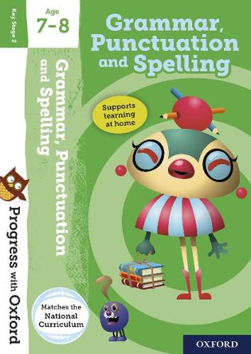 Cover image for Progress with Oxford: Grammar and Punctuation Age 7-8