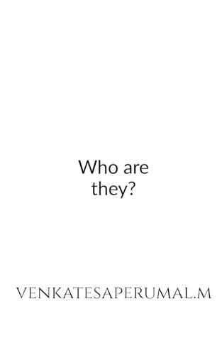 Cover image for Who are They?