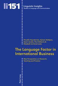 Cover image for The Language Factor in International Business: New Perspectives on Research, Teaching and Practice