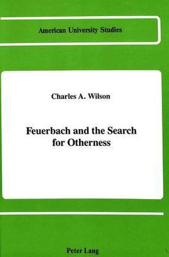 Cover image for Feuerbach and the Search for Otherness