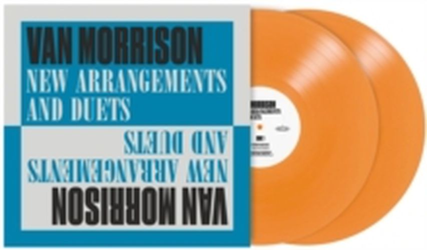 Cover image for New Arrangements and Duets - Van Morrison ** Orange Vinyl 2LP
