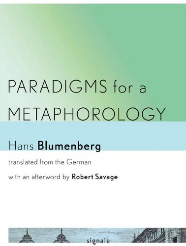 Cover image for Paradigms for a Metaphorology
