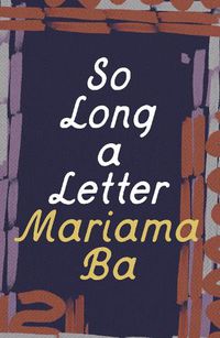 Cover image for So Long a Letter