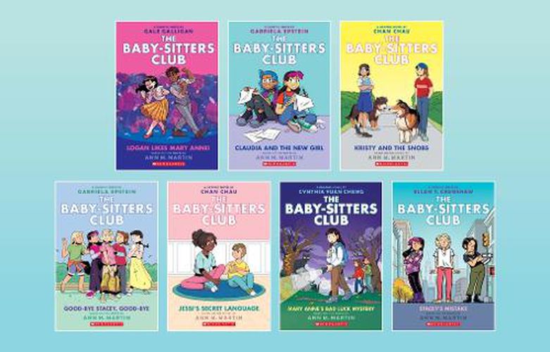 Cover image for The Baby-Sitters Club Graphic Novels #8-14: A Graphix Collection