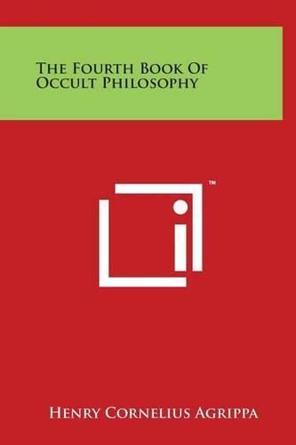 Cover image for The Fourth Book Of Occult Philosophy