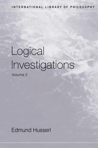 Cover image for Logical Investigations Volume 2