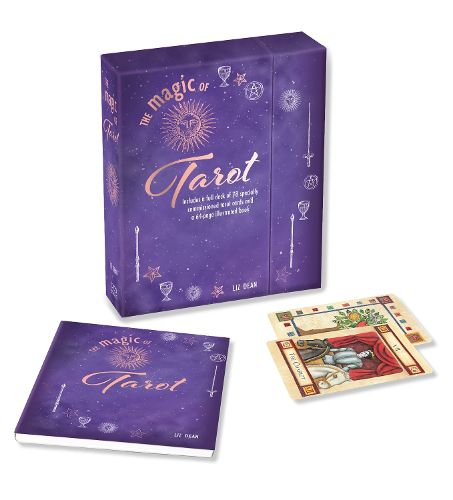 Cover image for The Magic of Tarot: Includes a Full Deck of 78 Specially Commissioned Tarot Cards and a 64-Page Illustrated Book