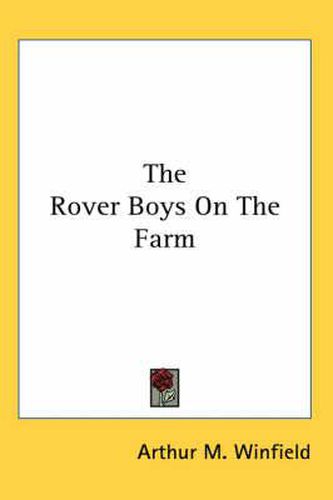 Cover image for The Rover Boys on the Farm