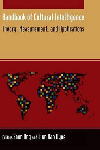 Cover image for Handbook of Cultural Intelligence: Theory, Measurement, and Applications