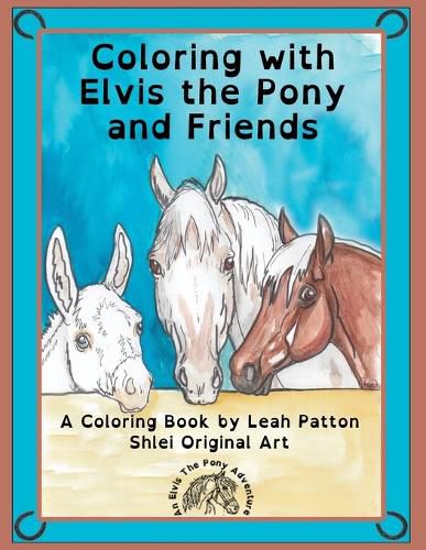 Cover image for Coloring with Elvis the Pony and Friends