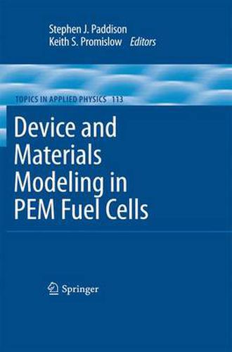 Cover image for Device and Materials Modeling in PEM Fuel Cells